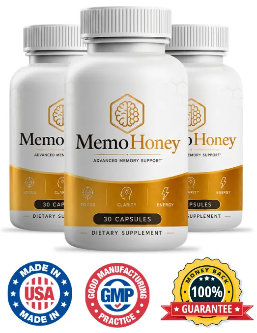 MemoHoney Official Supplement Bottle